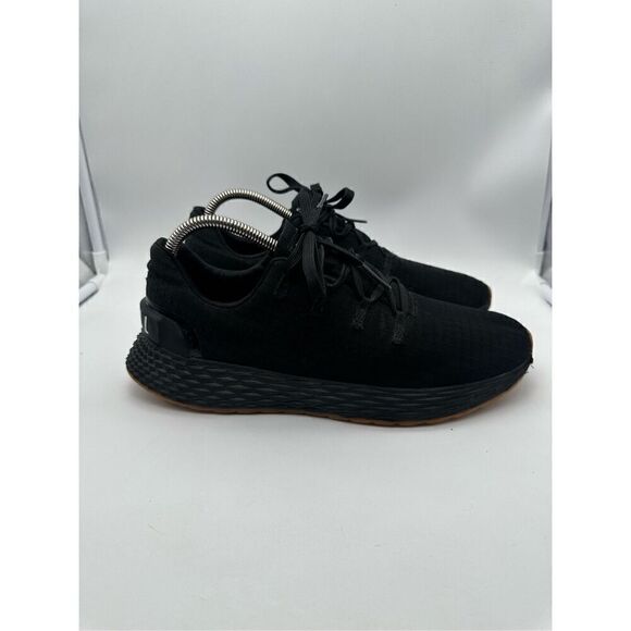 NoBull‎ Ripstop Runner Mens Size 8.5 Black Athletic Gym Running Sneakers Shoes - Picture 1 of 6